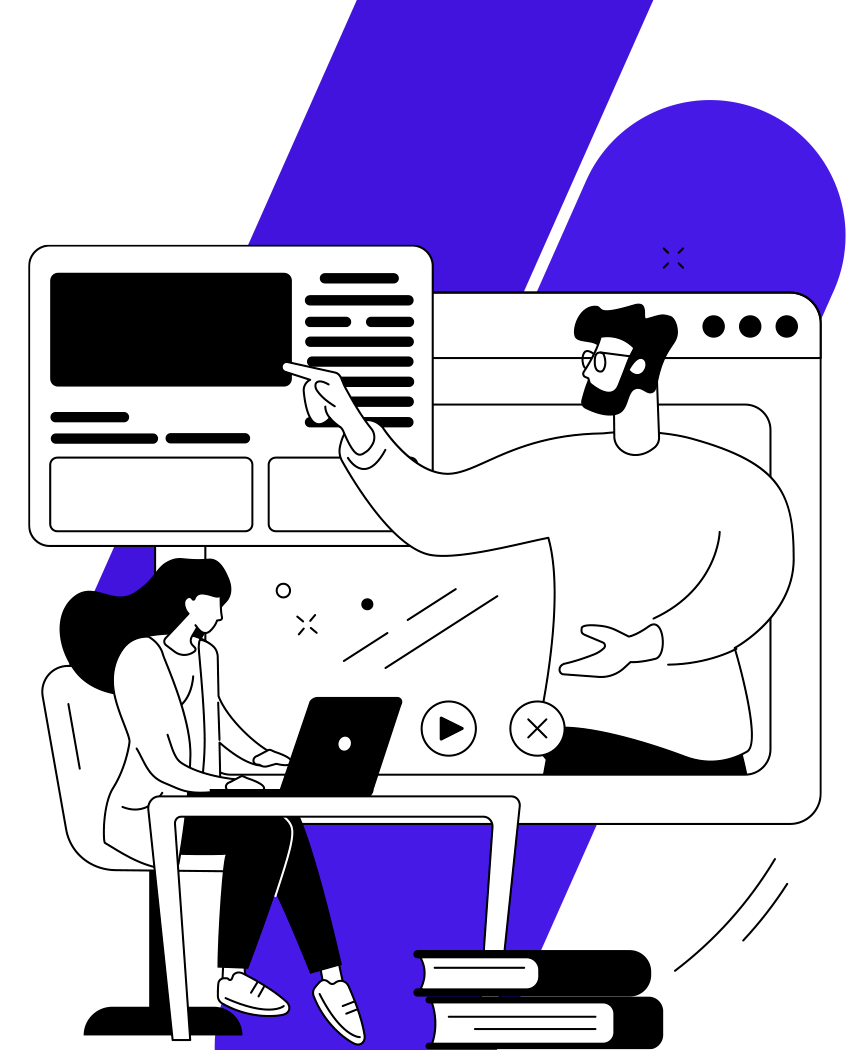 Anvaya Media Works UI and UX approach hero visual