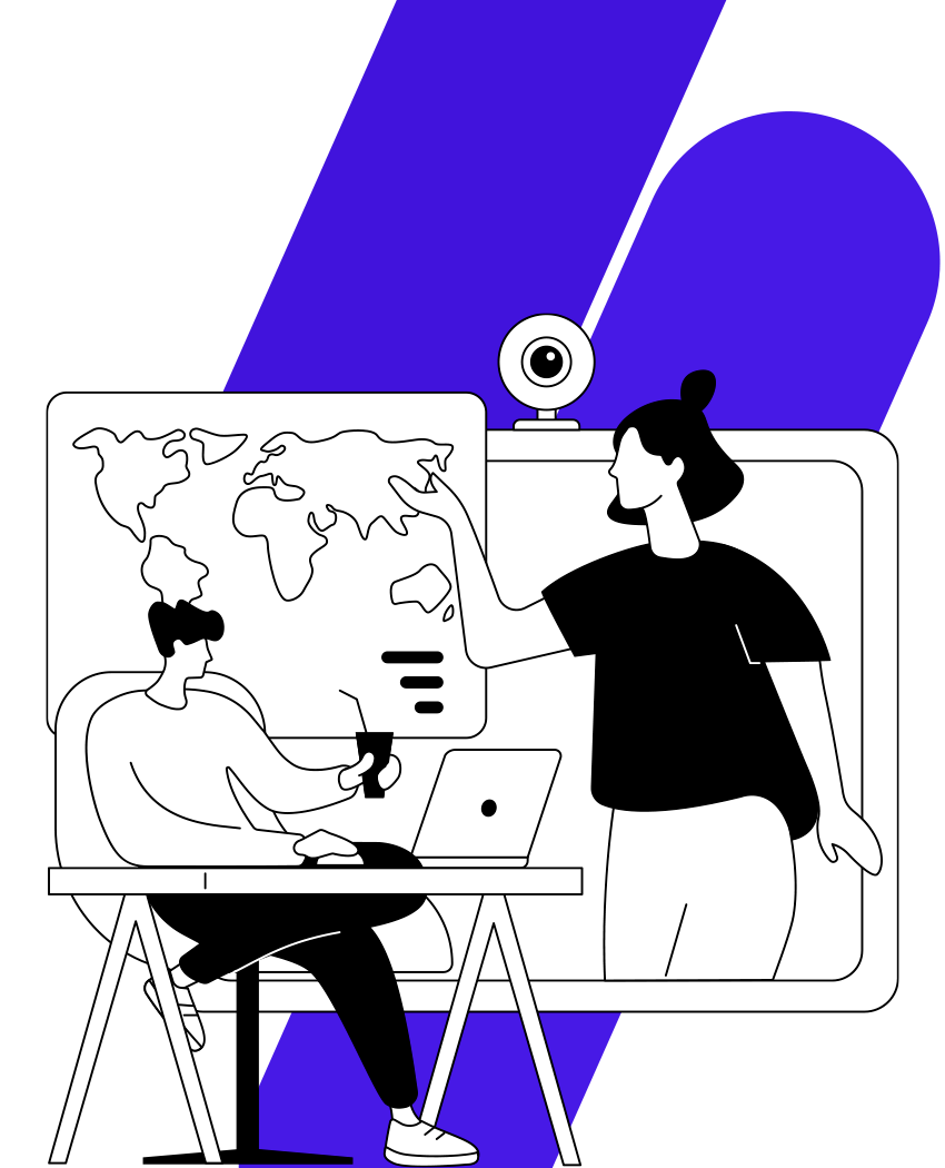 Anvaya Media Works homepage hero visual